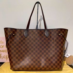 Louis Vuitton Damier Ebene Neverfull GM